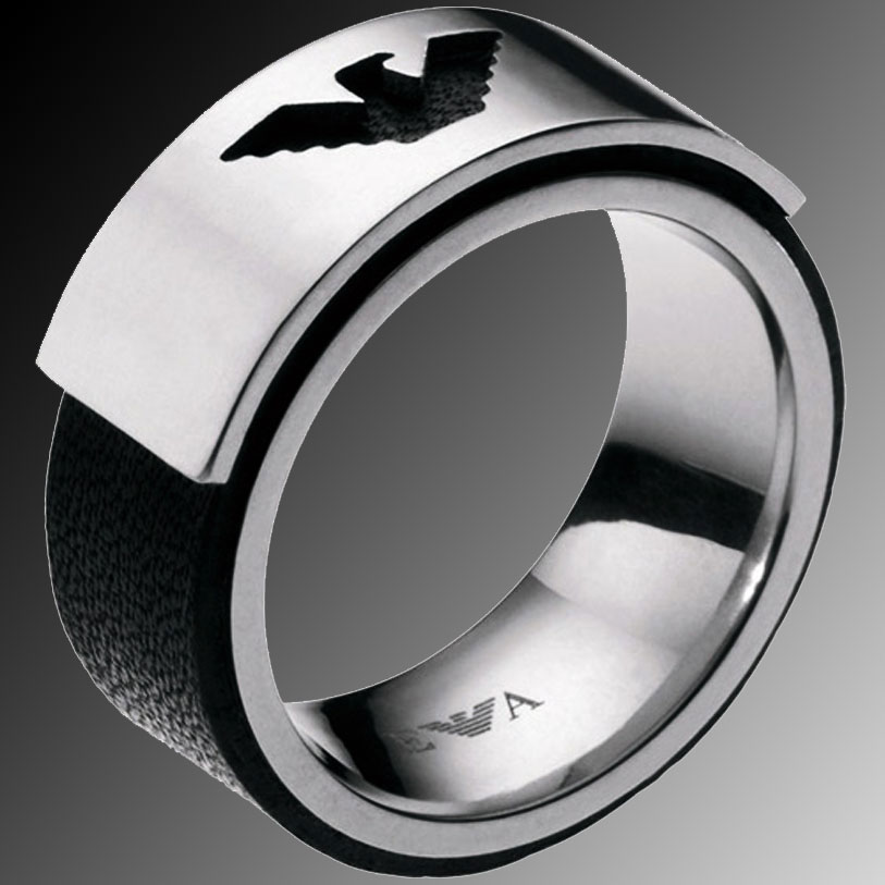 armani rings mens